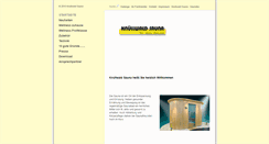 Desktop Screenshot of knuellwald-sauna.at