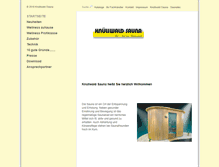 Tablet Screenshot of knuellwald-sauna.at